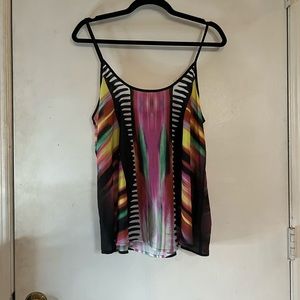 Funky patterned tank